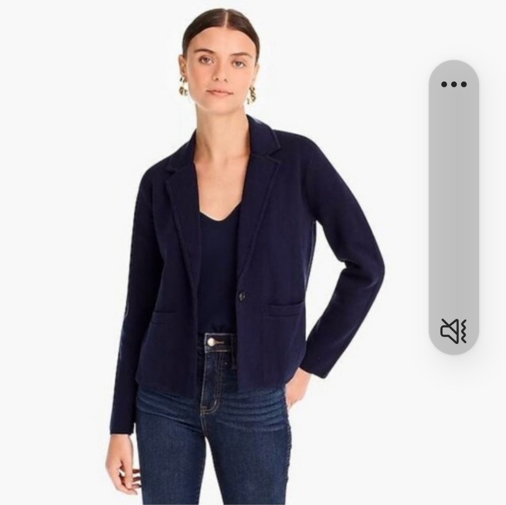 J. Crew Sweater Blazer